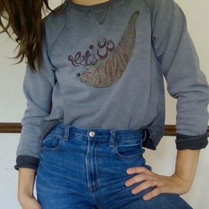 Anthropologie | Let’s Go Bananas Sweatshirt
